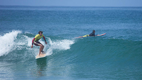 Ricochet surf session